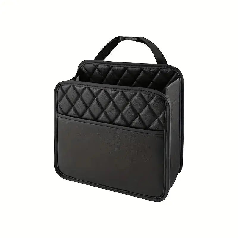 Car Seat Back Organizer – Foldable Storage with Hanging Pockets